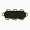 TRAY,  POLYRESIN, BLACK, 29x29x7cm 752-16118