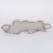 TRAY, METAL, SILVER, 63x28,5x4cm 752-16120