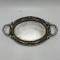 TRAY, POLYRESIN, SILVER, 34x20x3.5cm 752-16132