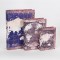 DECORATIVE BOX, WOODEN, BLUE & BROWN, SET 3PCS,  32x23x7, 25x18x5.5, 18x13x4cm 752-17017