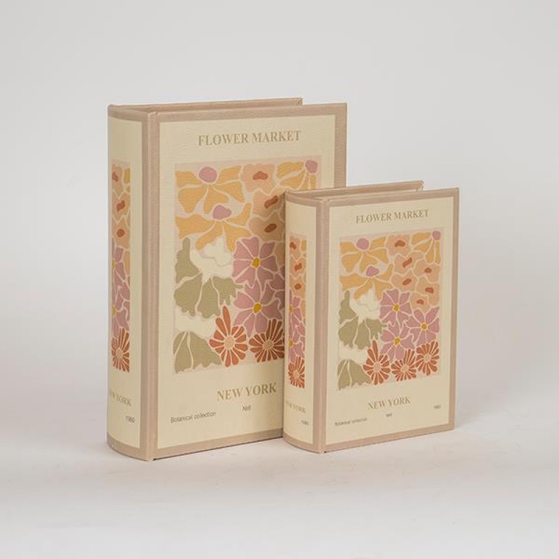 ДЕКОРАТИВНА КУТИЯ КНИГА, ДЪРВЕНА, БЕЖОВА, КОМПЛЕКТ 2 БР. ДЕКОРАТИВНА КУТИЯ КНИГА, ДЪРВЕНА, БЕЖОВА, КОМПЛЕКТ 2 БР.