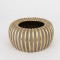 POT, GOLD & BROWN, 24x24x11.5cm 752-18011
