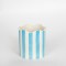 POT, BLUE, WAVY EDGE, 11x11x11.5cm 752-18020