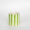 POT, GREEN, WAVY EDGE, 11x11x11.5cm 752-18021