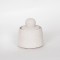 POT WITH TOP, CEMENT,WHITE, 12x12x13.5cm 752-18029