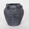 POT, BLACK, WITH HANDLERS, 26.5x26.5x26.5 cm 752-18042