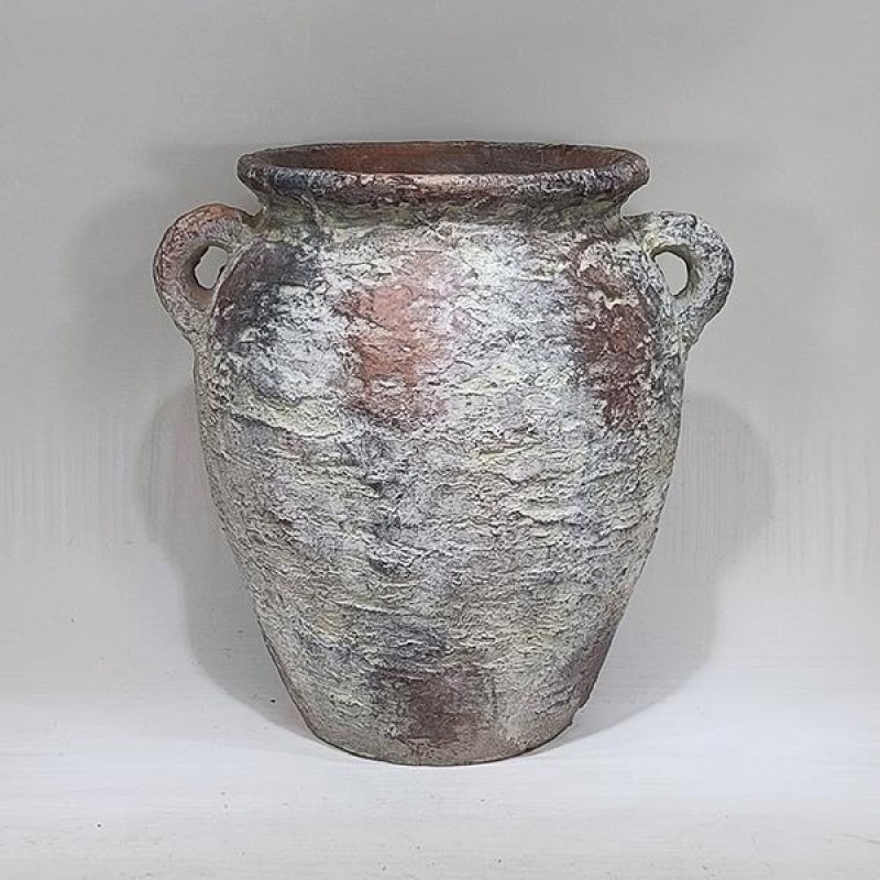 САКСИЯ ЦИМЕНТОВА СИВО-КАФЯВА 29X24.5X29CM САКСИЯ ЦИМЕНТОВА СИВО-КАФЯВА 29X24.5X29CM