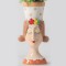 POT, STONEWARE, LADYS FACE, BEIGE-ORANGE-BROWN, 16x13.20x32cm 752-18066