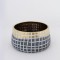 POT, CERAMIC, GREY-SILVER, 23x23x11cm 752-18068