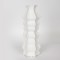 VASE, CERAMIC, WHITE, 12x10.5x32cm 752-20144