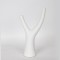 VASE, CERAMIC, WHITE, 15.5x10.5x15cm 752-20150