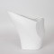 VASE, CERAMIC, WHITE , 27x13x27cm 752-20161