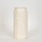 VASE, CERAMIC, GREY, 12x12x25.5cm 752-20167