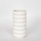 VASE, CERAMIC, BEIGE WHITE, 12.5x12.5x24cm 752-20276