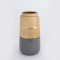 VASE, CERAMIC, GOLD & GREY, 13.5x13.5x24.5cm 752-20286