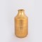 VASE, CERAMIC, GOLD, 12.5x12.5x23.5cm 752-20292