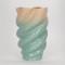 VASE, CERAMIC, SALMON COLOR-VERAMAN, 18x15x28cm 752-20302