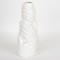 VASE, CERAMIC, FINGER SHAPE, WHITE,13.50x12.5x31cm 752-20370