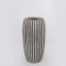 VASE, CERAMIC, BROWN & SILVER, 16x16x29.5 cm 752-20382