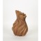 VASE, CERAMIC, BROWN, 18x18.3x27.8cm 752-21062