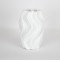 VASE, PORCELAIN, 3D, WHITE, 18x18x25cm 752-21067