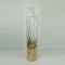 FLOOR VASE, METALLIC, WHITE-GOLD, 18,4x18,4x91,5cm 752-22071