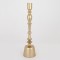 CANDLE HOLDER,ALUMINIUM, GOLD, 05x05x40cm 752-24070