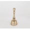 CANDLE HOLDER,ALUMINIUM, GOLD, 05x05x20cm 752-24072