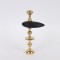 CANDLE HOLDER, METAL, GOLD, 14x7x25cm 752-24108