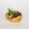 DECORATIVE SCULPTURE, HAND & FLOWER , 18.5x15.5x7.5cm 752-27066