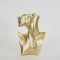 DECORATIVE SCULPTURE, FACE, GOLD, 18.5x6.5x27.5cm 752-27067