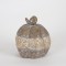 ДЕКОРАТИВНА ТИКВА ЗЛАТНО & КАФЯВО 15.5X15X17CM