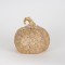DECORATIVE, PUMPKIN, GOLD, 17.5x17x17cm 752-28524