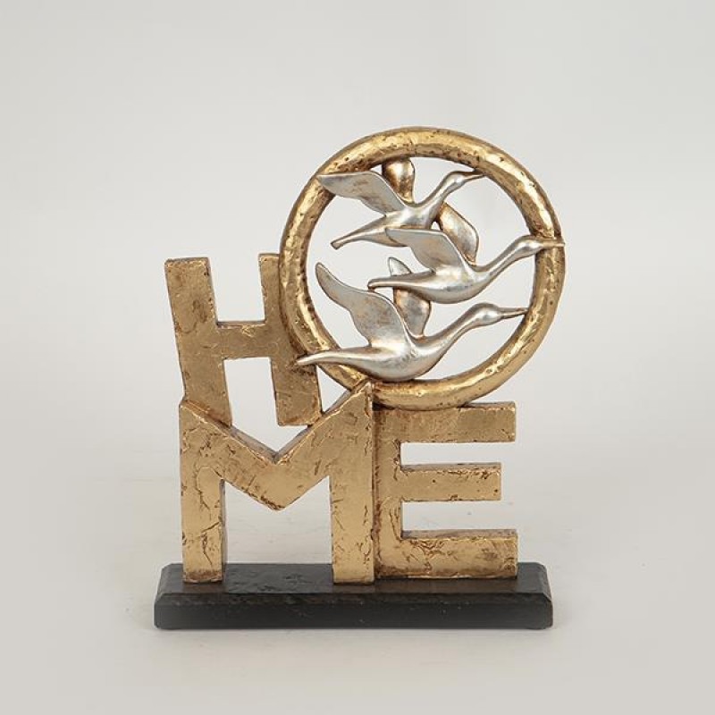 TABLE DECORATION, POLYRESIN,LETTERS