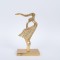 TABLE  DECORATION, SCULPTURE, METAL, GOLD, 18x9,5x32cm 752-28577