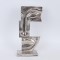 TABLE  DECORATION, FACE, METAL, SILVER, 21x9x40cm 752-28579