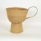 SEA GRASS BASKET WITH HANDLE, NATURAL, 48x22x32cm 752-32022