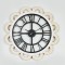 WALL CLOCK, METAL, BLACK, 58x4.5x58cm 753-10012