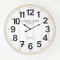 WALL CLOCK,  MDF,  BLACK-WHITE-NATURAL, 58.2x4.3x58.2 753-13034