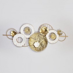 WALL DECOR, METALLIC, GOLD & SILVER, 134.6x57.8x6.4cm 755-10025