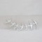 WALL DECOR, METALLIC, BIRDS, SILVER, 81,66x1,3x32,13cm 755-10035