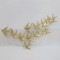WALL DECOR, METALLIC, BIRDS, GOLD, 99,7x1,3x54,99cm 755-10036