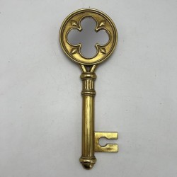 WALL DECOR, KEY, GOLD & BLACK, 13.5x2.3x37cm 755-10085 WALL DECOR, KEY, GOLD & BLACK, 13.5x2.3x37cm 755-10085