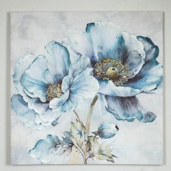 CANVAS WALL ART, FLOWERS, 80x80x3.5cm 755-12016 CANVAS WALL ART, FLOWERS, 80x80x3.5cm 755-12016