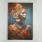 CANVAS WALL ART, FEMALE, PORTRAIT, 80x120x3.5cm 755-12031
