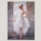 CANVAS WALL ART, STANDING BAILARINA,  70x100x3cm 755-12050