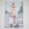 CANVAS WALL ART, GIRL IN MEADOW, 60x90x3cm 755-12052