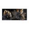 CANVAS PAINTING,  3PCS, FLOWER-LEAVE, 150x2,5x70cm 755-12098