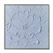 CANVAS  PAINTING, FLOWER, WHITE, 80x80x3.5cmcm 755-12134