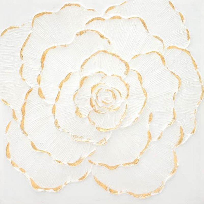 CANVAS, FLOWER, MULTICOLOR, 80x80x3xm 755-12196